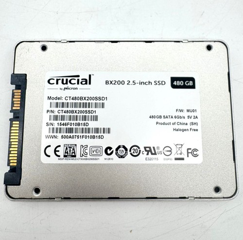 Micron crucial ssd 480gb - micron, bx200
