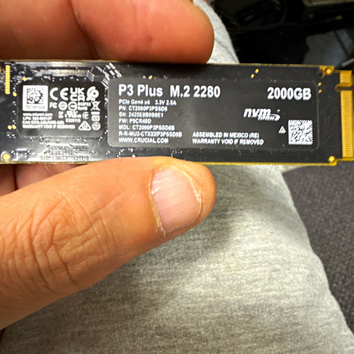Crucial plus 2tb 2 2280 - crucial,