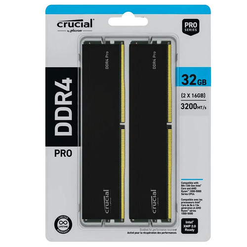 32gb crucial pro cl22 - crucial,