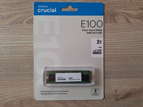 Crucial e100 2tb - 2tb, ssd
