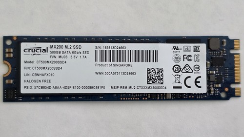 500gb crucial mx200 - 500gb,