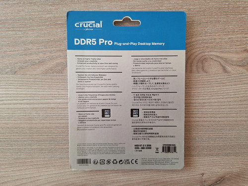 Crucial 64gb ddr5 5600mhz - crucial,