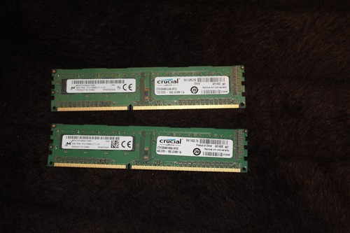4gb 1rx8 pc3 12800u - 2x, ddr3