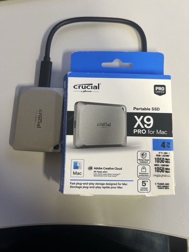 Crucial pro für mac - x9, 4tb