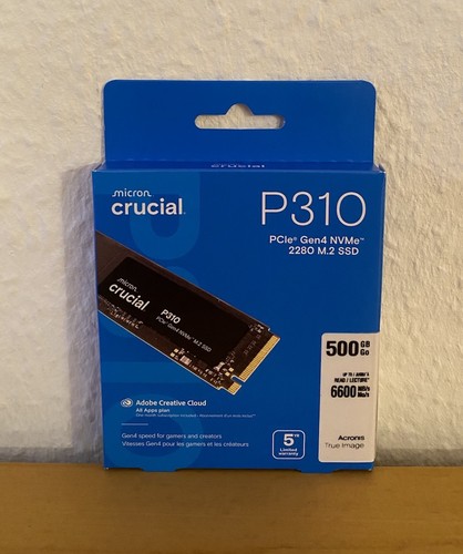 Crucial p310 ssd 500gb - crucial,