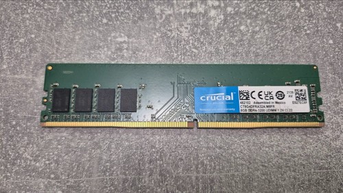 Crucial 8gb ddr4 3200 udimm - 8gb,