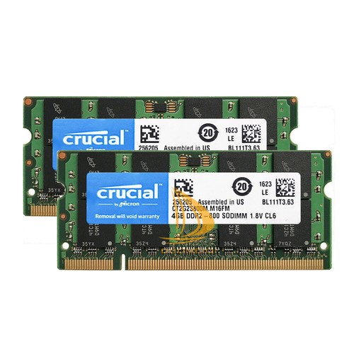 Crucial 8gb 4gb 2gb 2rx8 - 4gb,