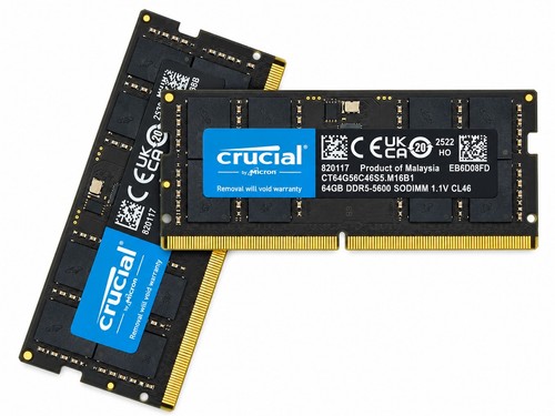 Crucial 128gb kit - crucial, (2x64gb)