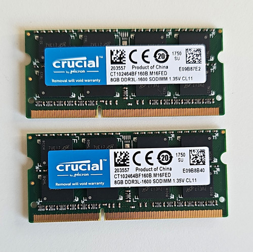 Crucial 16gb - crucial, (2x8gb)