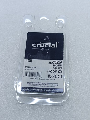 Crucial 4gb ddr4 2666 - 4gb, ddr4-2666