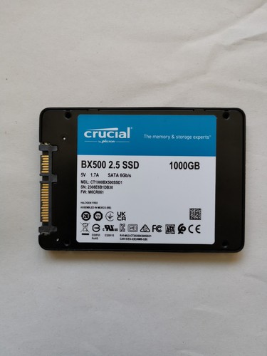 Crucial ct1000bx500ssd1 bx500 - crucial,