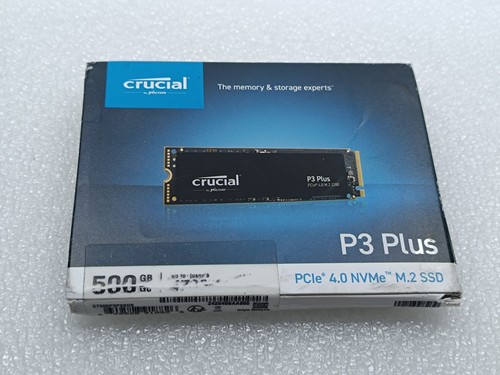 Crucial plus 500gb nvme - p3,