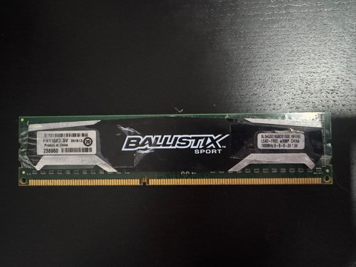 Crucial ballistix sport 8gb - ballistix,