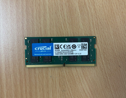 Crucial 16gb ddr4 - crucial, dimm