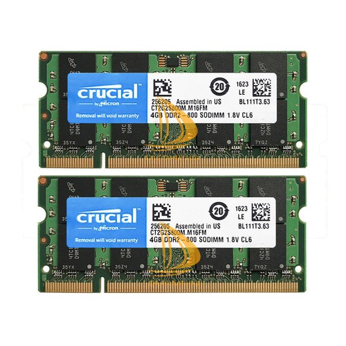 Crucial 8gb 4gb 2gb 2rx8 - 4gb,