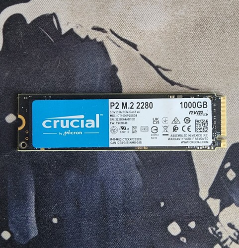 Crucial nvme pcie - crucial, p1