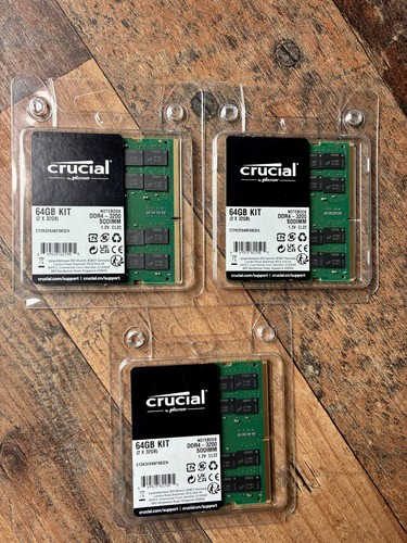 Crucial dimm 64gb kit - so-dimm,