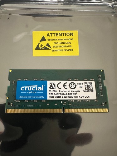 Crucial 8gb ddr4 2400mhz - 8gb,