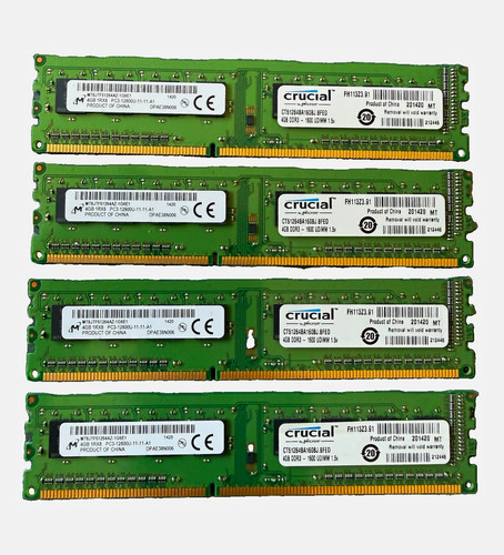 Crucial 16gb ddr3 1600 - 16gb, ddr3-1600