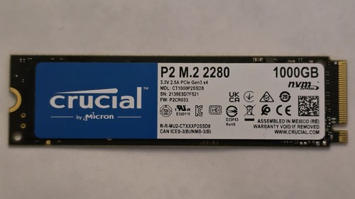 1tb crucial ct1000p2ssd8 - p2,