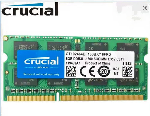 Neu ovp crucial 8gb ddr3l - neu,