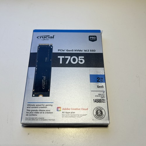 Crucial t705 pcie gen5 ssd - t705, 2tb