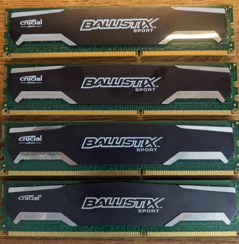 Crucial ballistix sport 8 - 4,