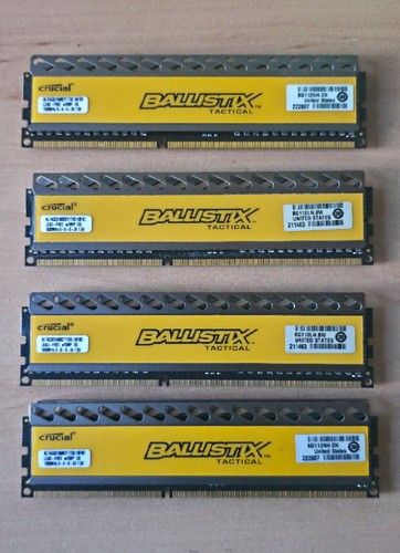 Crucial ballistix tactical - ballistix,