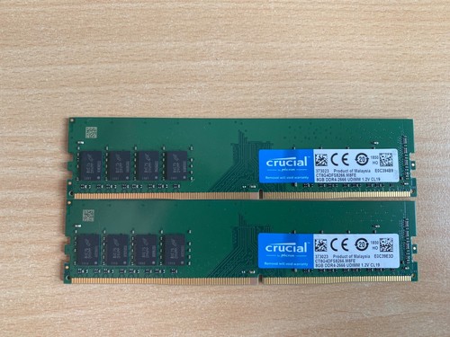 Ram ddr4 2x8gb 2666 - ddr4,