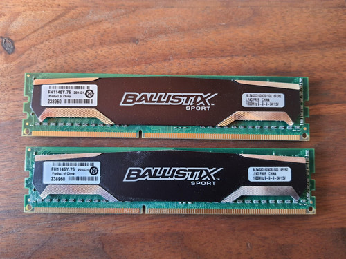 Crucial ballistix sport 8gb - ballistix,