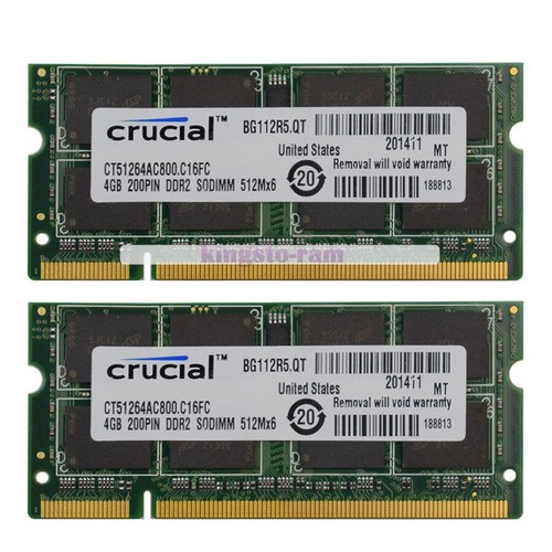 Crucial gb pc2 6400 - 8, pc2-6400