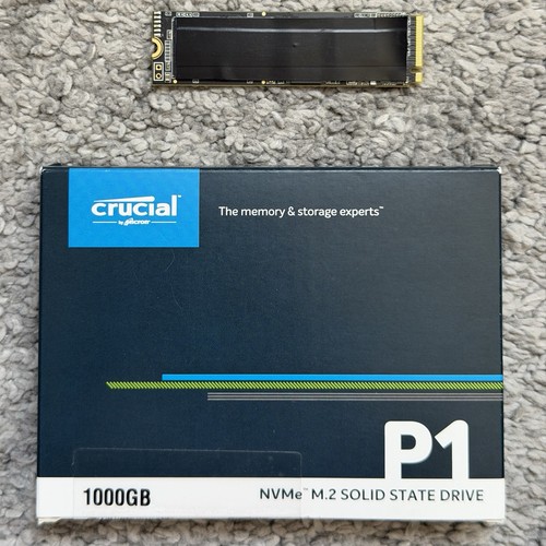 Nvme ssd crucial m - nvme, p1