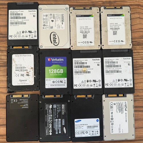 12x ssd festplatten - 2,5",
