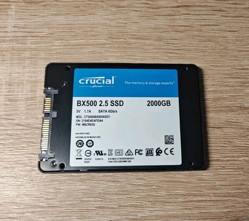 Crucial bx500 2000gb ssd - bx500, (2tb)